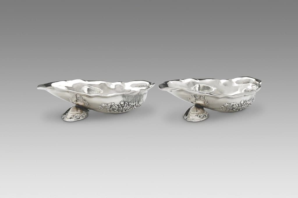 Silver Catchall Pair